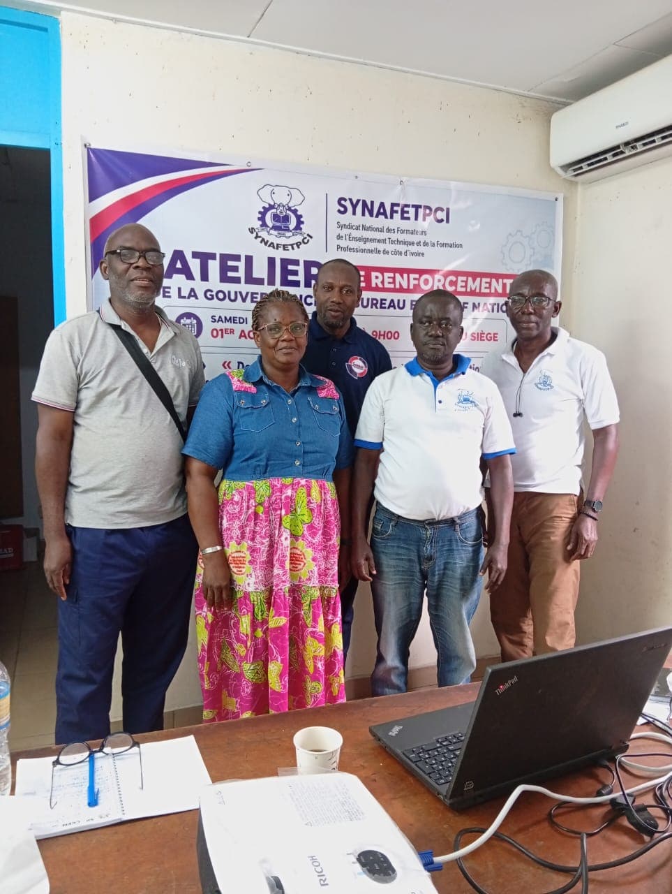 ATELIER DE RENFORCEMENT DE LA GOUVERNANCE DU BUREAU EXECUTIF NATIONAL